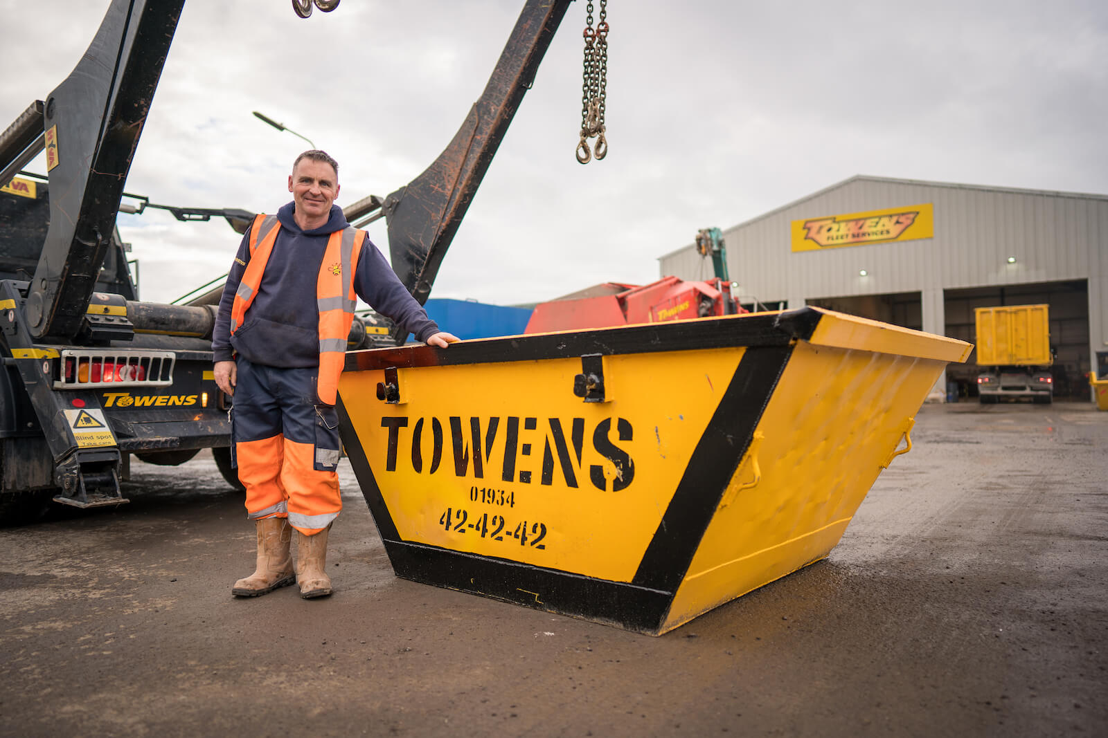 Skip Hire Services in Somerset - Towens Waste Management