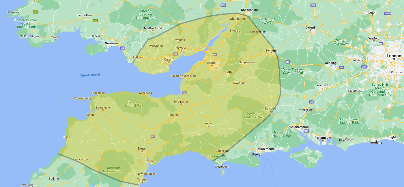 Tippers Locations Map